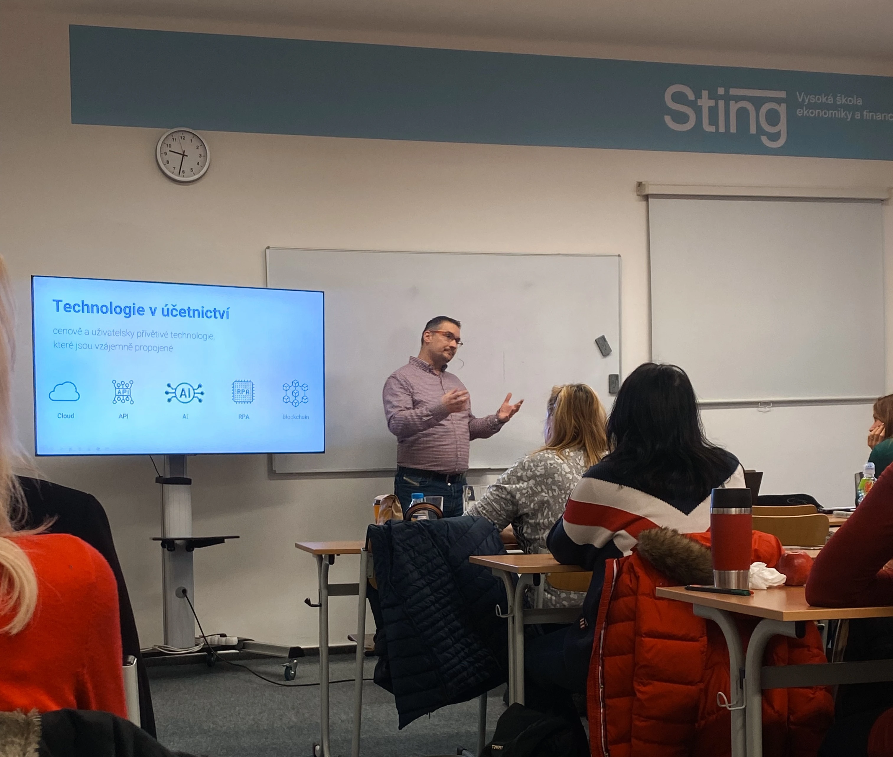 Odborníci z praxe v zimním semestru 2024 na Vysoké škole Sting