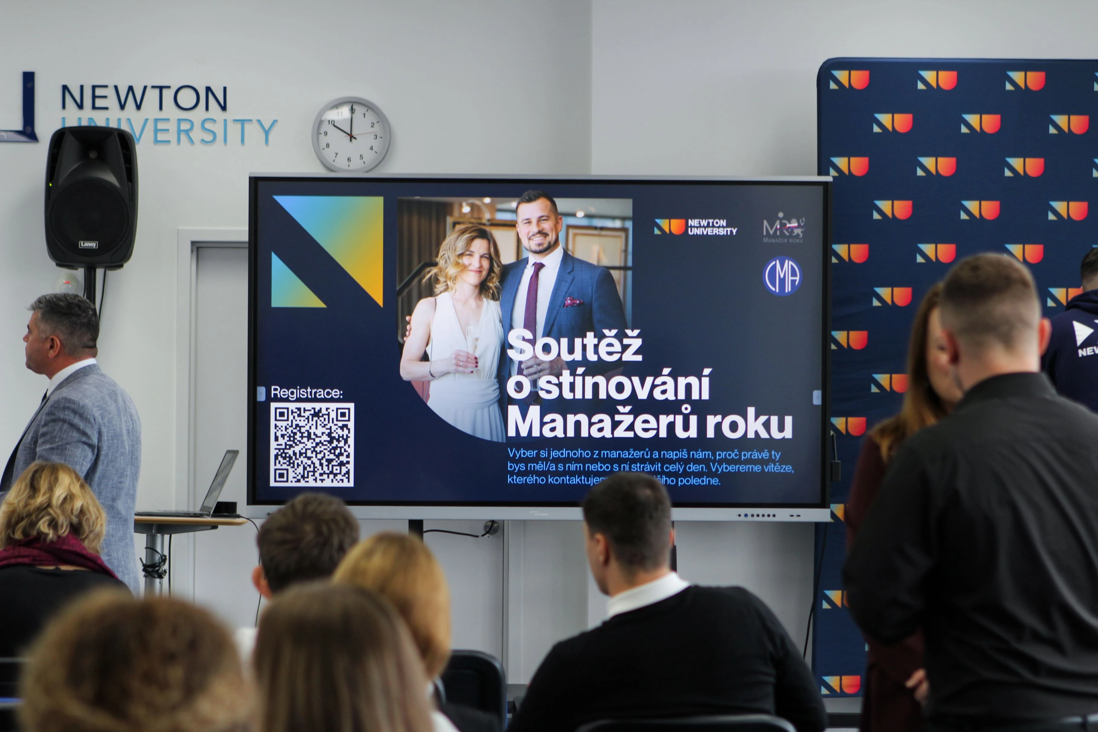 NEWTON Students Shadow Leaders of Czech Business